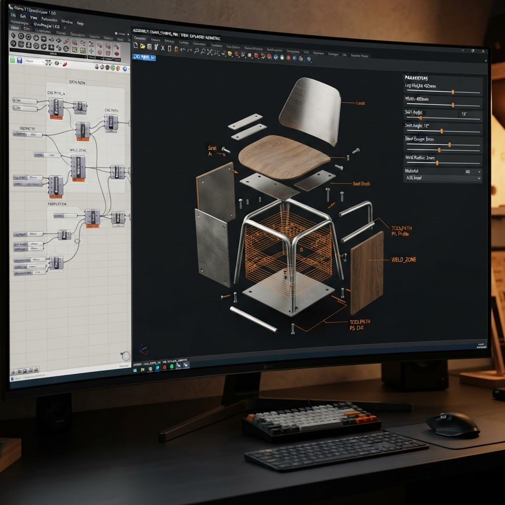 Parametric Modelling for Fabrication & Furniture